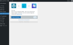Page screenshot: app-editor ‹ Test site — WordPress