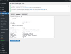 Page screenshot: MDJM Events → Tools
