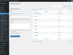 Page screenshot: MDJM Events → Enquiry Sources