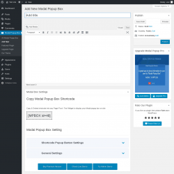 Page screenshot: Modal Popup Box &rarr; Add New