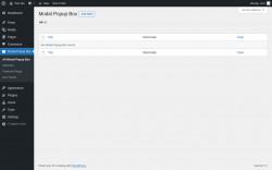 Page screenshot: Modal Popup Box