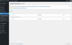 Page screenshot: Modal Popup Box
