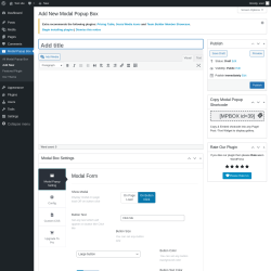 Page screenshot: Modal Popup Box &rarr; Add New