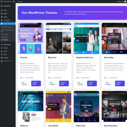 Page screenshot: Modal Popup Box &rarr; Our Themes