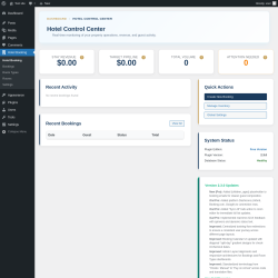 Page screenshot: Hotel Booking