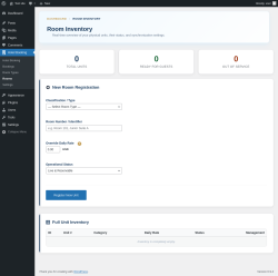 Page screenshot: Hotel Booking &rarr; Rooms