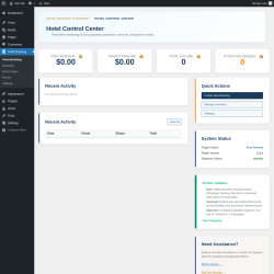Page screenshot: Hotel Booking