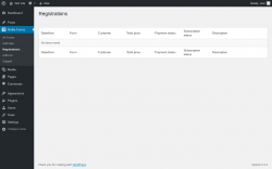Page screenshot: Mollie Forms &rarr; Registrations
