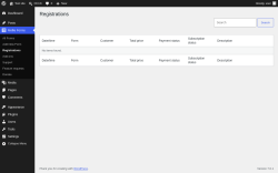 Page screenshot: Mollie Forms &rarr; Registrations
