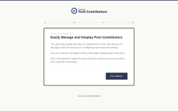 Page screenshot: Molongui Post Contributors › Setup Wizard