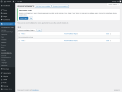 Page screenshot: Accommodation → Accommodations