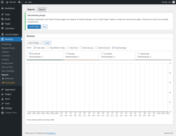 Page screenshot: Bookings → Reports