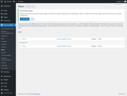 Page screenshot: Accommodation → Rates