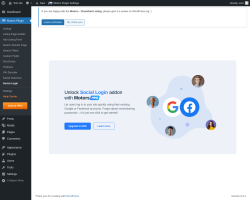 Page screenshot: Motors Plugin → Social Login