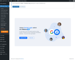 Page screenshot: Motors Plugin → Social Login
