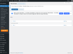 Page screenshot: Motors Plugin → Test Drives