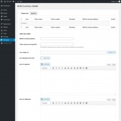 Page screenshot: MCWallet