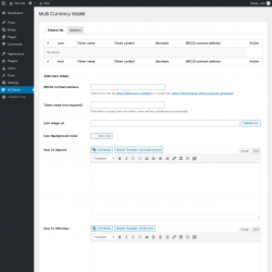 Page screenshot: MCWallet