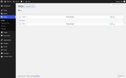 Page screenshot: FAQs