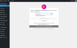 Page screenshot: Music Pack ‹ Test site — WordPress