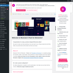 Page screenshot: Music Pack