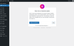 Page screenshot: Music Pack ‹ Test site — WordPress