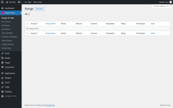 Page screenshot: Music Store