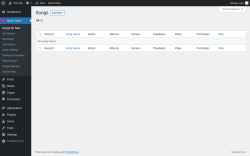 Page screenshot: Music Store