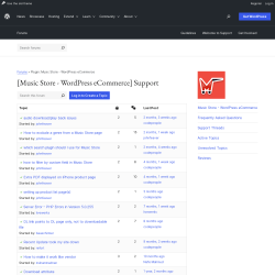 Page screenshot: Music Store &rarr; Online Help