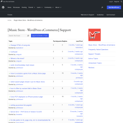 Page screenshot: Music Store &rarr; Online Help