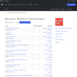 Page screenshot: Music Store &rarr; Online Help