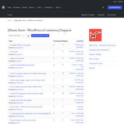 Page screenshot: Music Store &rarr; Online Help