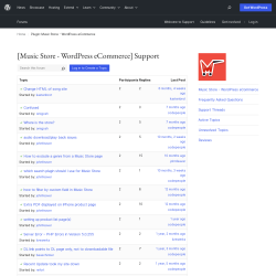 Page screenshot: Music Store &rarr; Online Help