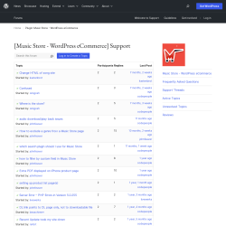 Page screenshot: Music Store &rarr; Online Help