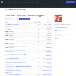 Page screenshot: Music Store &rarr; Online Help