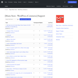 Page screenshot: Music Store &rarr; Online Help