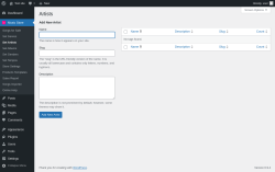 Page screenshot: Music Store &rarr; Set Artists