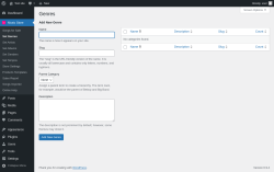 Page screenshot: Music Store &rarr; Set Genres