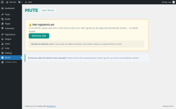 Page screenshot: MUTE