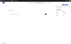 Page screenshot: Muvi Contents &rarr; Add Post