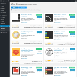Page screenshot: Wow-Company