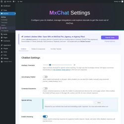 Page screenshot: MxChat