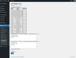 Page screenshot: 開發工具箱 → 資料庫關鍵字取代