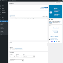 Page screenshot: My Calendar