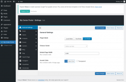 Page screenshot: My Center Portal