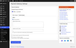 Page screenshot: My Tickets &rarr; Gateway Settings
