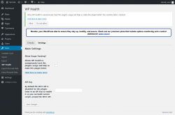 Page screenshot: Tools → WP Health → Settings