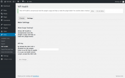 Page screenshot: Tools → WP Health → Settings
