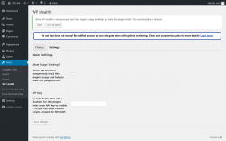 Page screenshot: Tools → WP Health → Settings