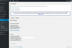 Page screenshot: Tools → WP Health → Settings
